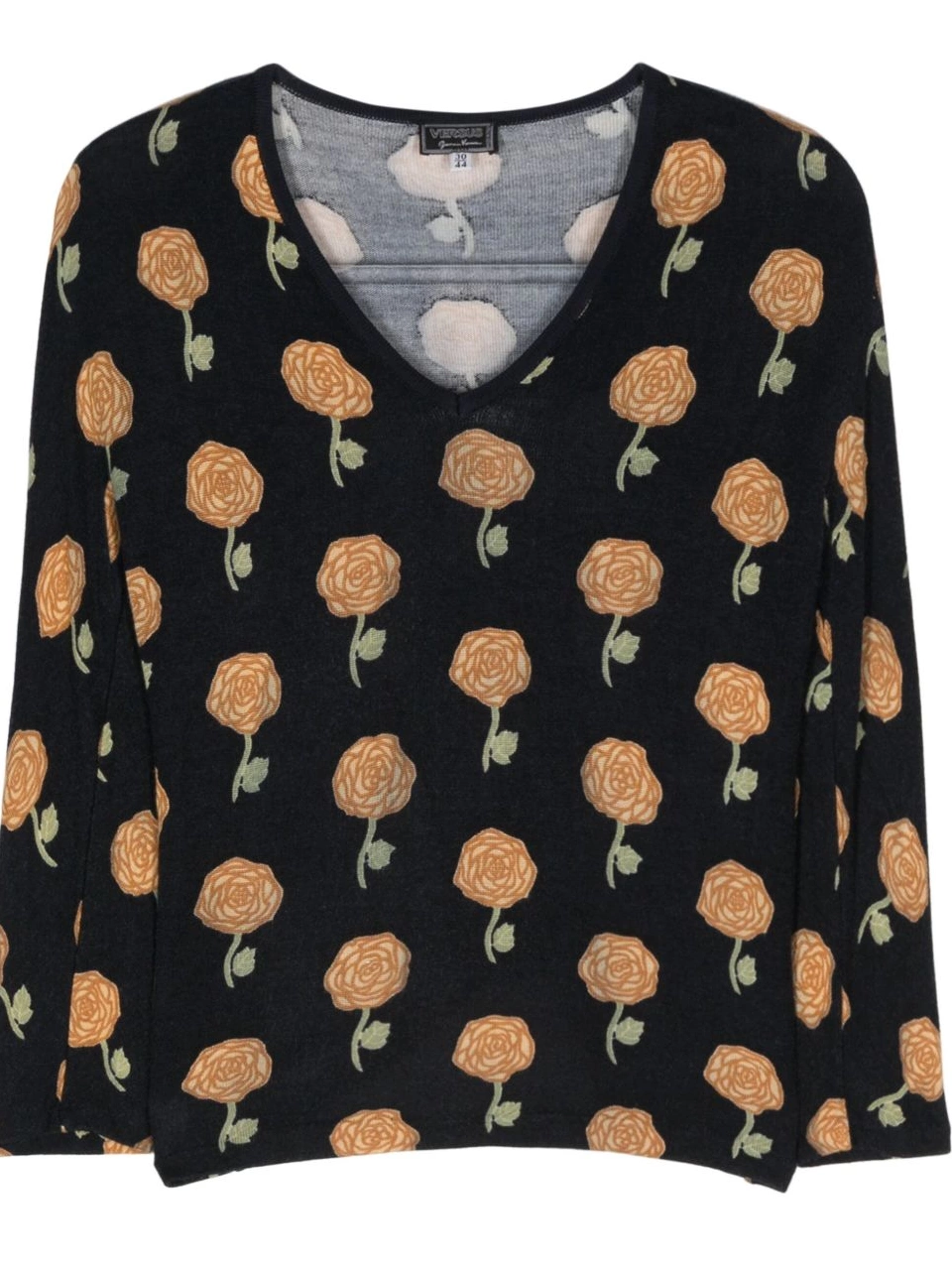 Affordable Versace floral-print 2000s Women jumper 0816